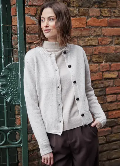 Cassia Cardigan in Chalkstone